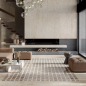 Preview: Mirage Zahara ZA01 Whisper Feinsteinzeugfliese in heller Marmoroptik