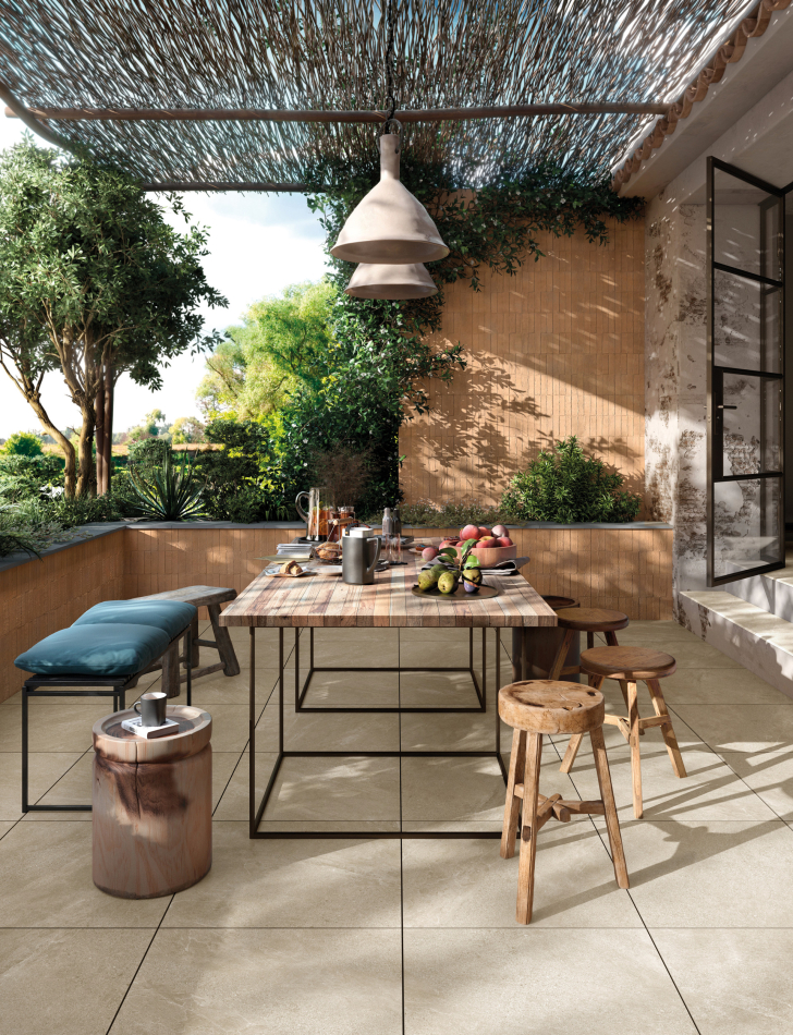 Preview: Mirage evo_2 Motley Monterey MT02 ST SQ Terrassenplatte
