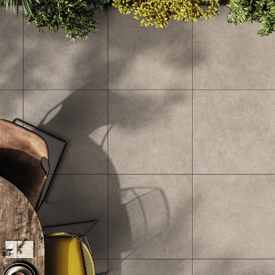 Preview: MIRAGE ReConcrete RO03 Liquorice Terrassenplatte