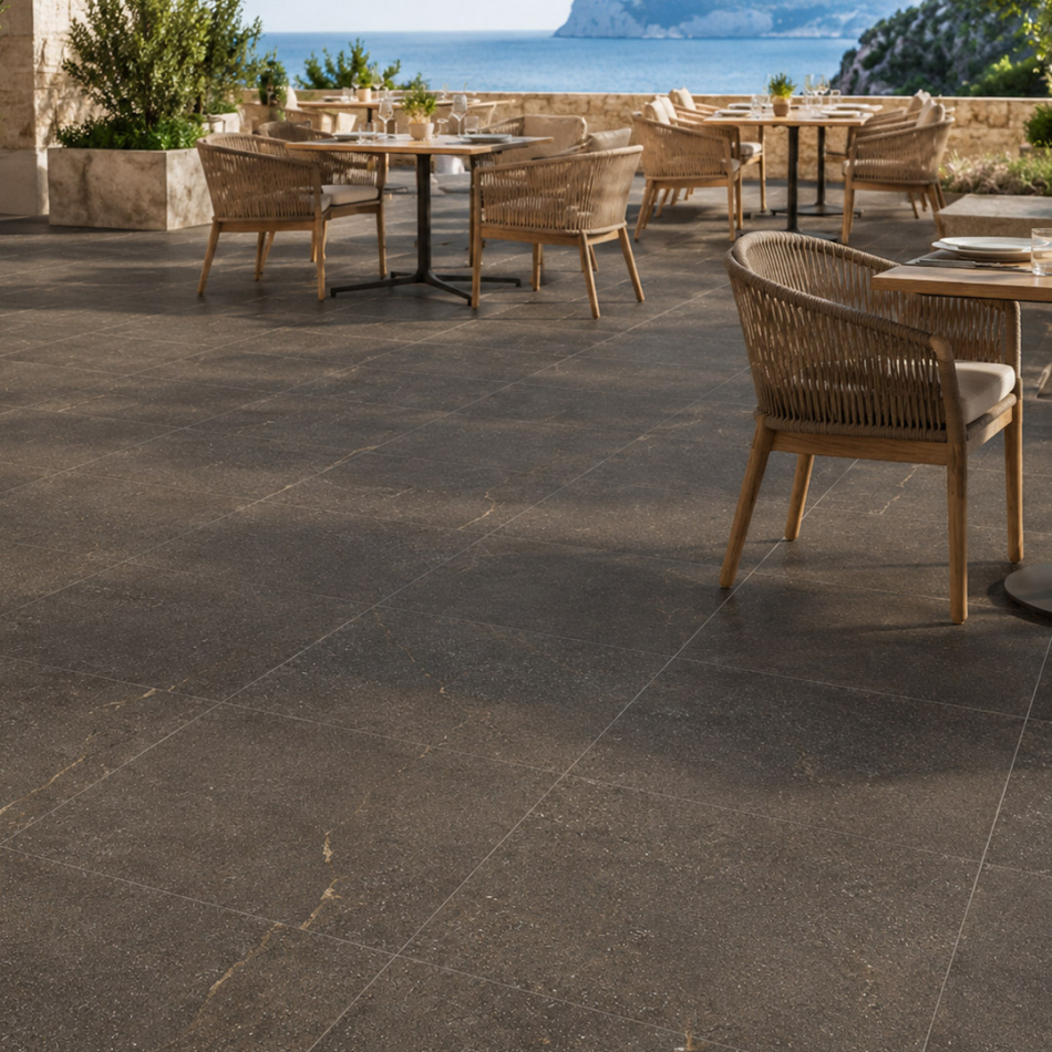 Preview: Warme Steinoptik-Terrassenplatte Mirage ReGea RA13 Avola 2 cm