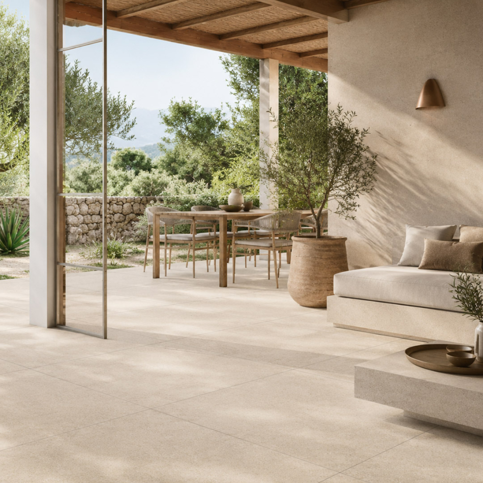 Preview: Mirage ReGea RA23 Lipari Feinsteinzeug-Terrassenplatte 2 cm