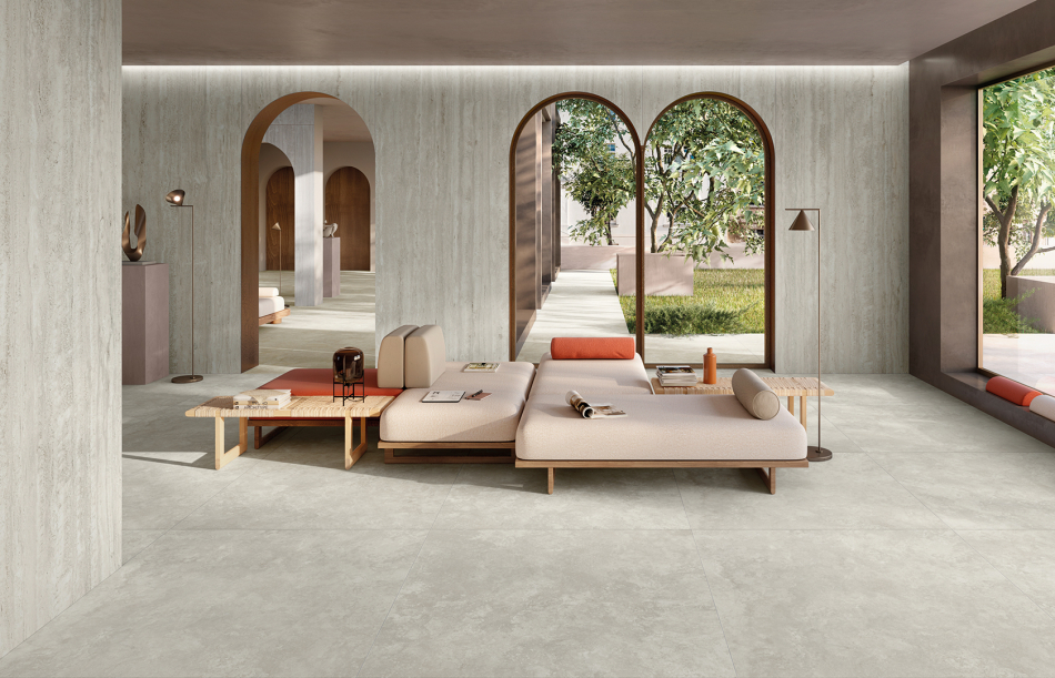 Wandfliese Mirage Elysian EY11 Travertino Misty