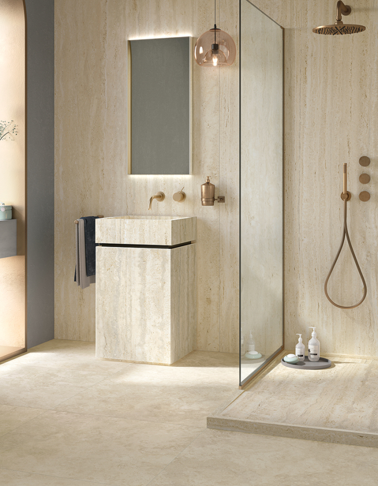Bodenflies Mirage Elysian EY13 Travertino Light Cross