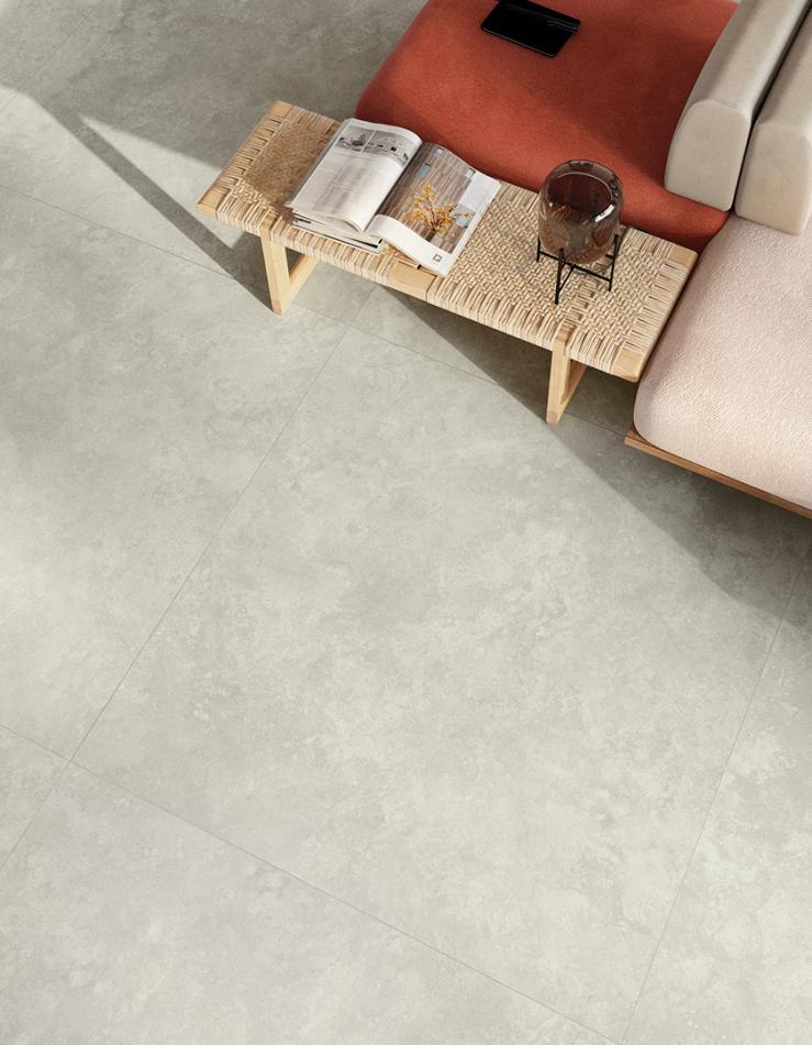 Mirage Elysian EY14 Travertino Misty Cross Fliesen